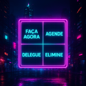 Matriz de Eisenhower: Priorize Tarefas Urgentes x Importantes